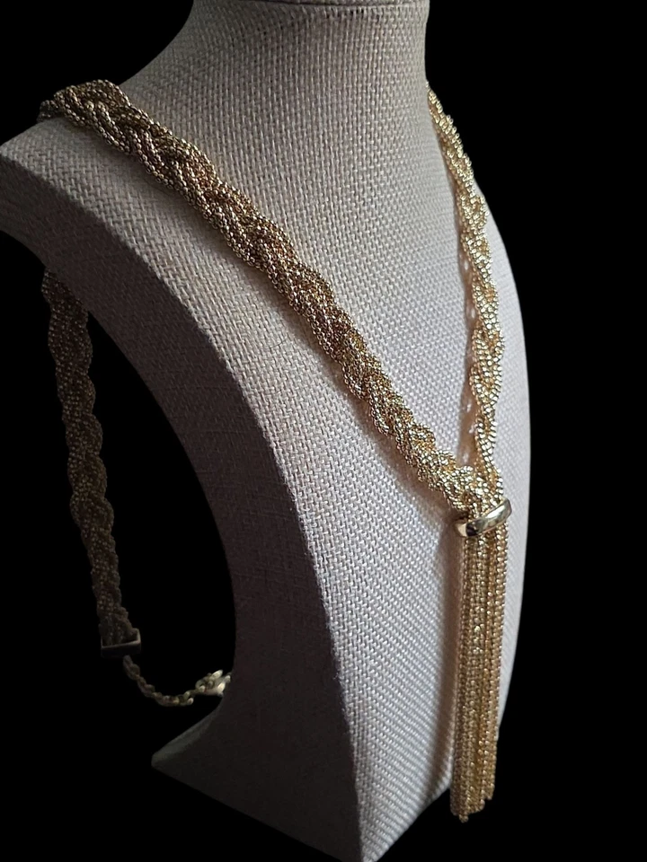 Ожерелье с золотистыми кисточками Alfani - Изображение 2 из 3