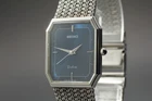 [Exc+5]  Vintage SEIKO Dolce 9531-5080 Blue Dial Quartz Men’s Watch From JAPAN