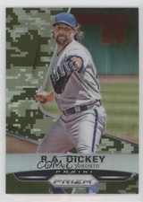 2015 Panini Prizm Camo Prizm 112/199 RA Dickey #131 0a2