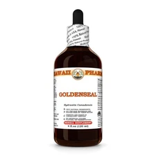 Goldenseal (Hydrastis Canadensis) Tincture, Organic Dried Leaf Liquid Extract