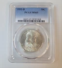 1952-D Franklin Silver Half Dollar PCGS MS65 50C NICE!
