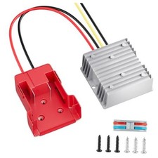 18V to 12V Step-Down Converter for Milwaukee M18 Battery Adapter  20A 240W DC