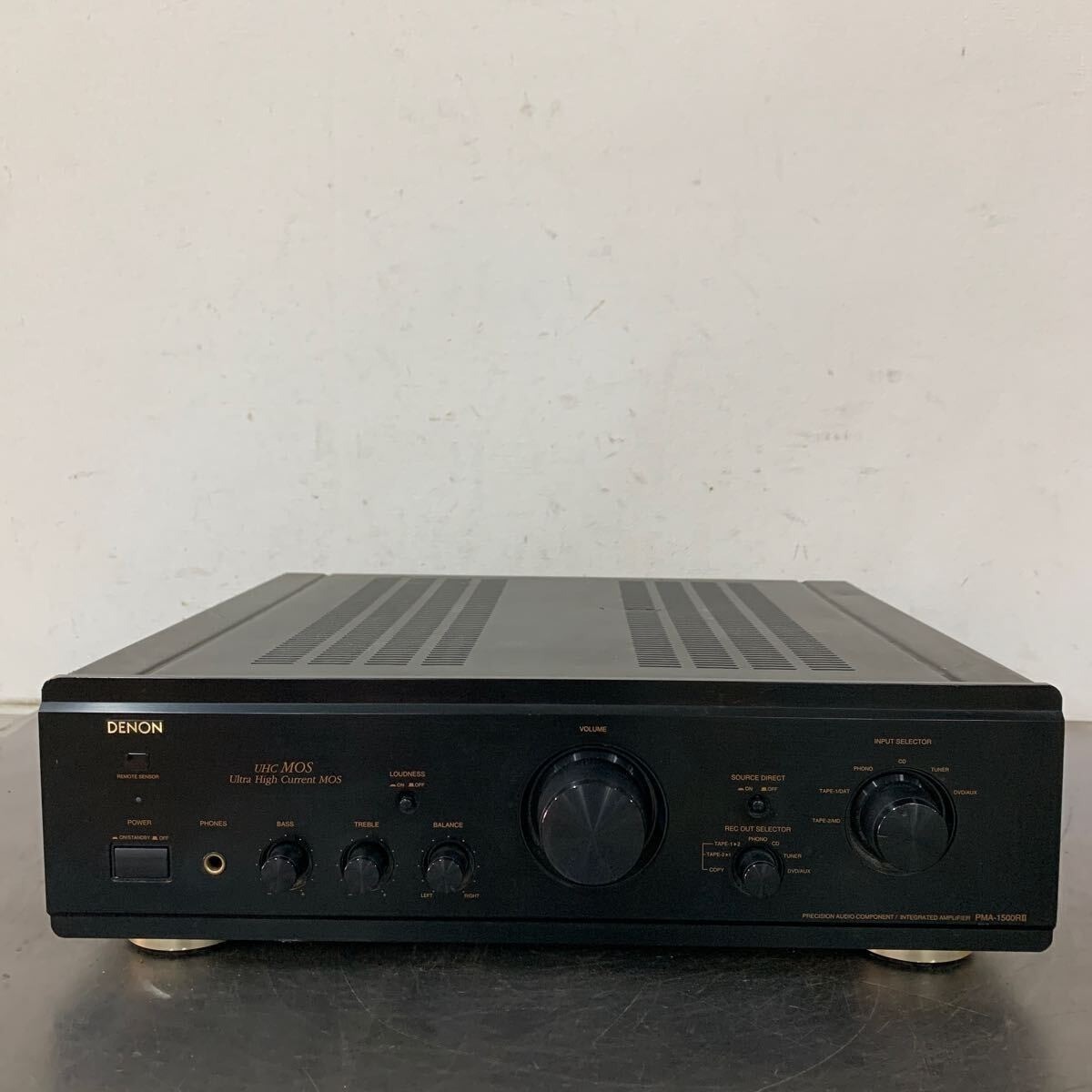 JUNK DENON PMA-1500RII Premain Amplifier Black From Japan | eBay