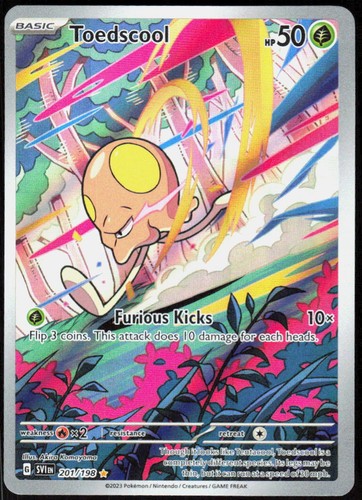 Toedscool 201/198 Holofoil IR Scarlet & Violet Base Set NM Pokemon