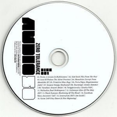 Various Artists Zero Tolerance Audio 50 double CD UK Zero Tolerance Magazine