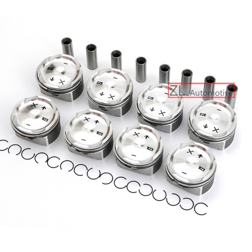 8pcs Motor Kolben und Ringe Set STD Für Porsche Cayenne Turbo S 9PA 4,5 Turbo - Picture 2 of 5