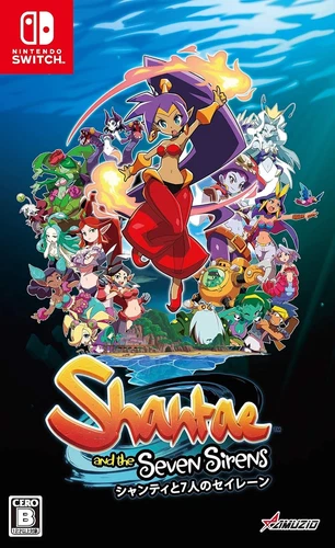 Shantae and the Seven Sirens -Switch book form JP