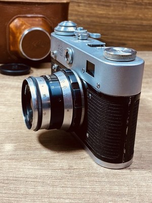 Film Camera 35 mm Fed 3 Soviet Vintage USSR Tested Industar-61