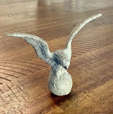 Marine Corps Finial Eagle on Globe. Unknown History. Vintage Dug Condition USMC