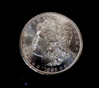 MORGAN SILVER DOLLAR 1882 CC GSA GEM BU SEMI PL BLAZING FROSTY WHITE! NO BOX