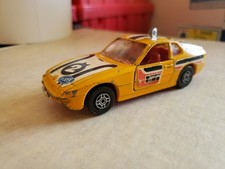 Vintage Corgi Yellow Porsche 924