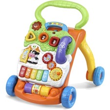 Sit-to-Stand Learning Walker Plastic Toddler Activity Walker for Development