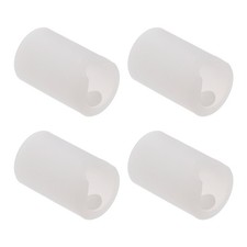 4 Pcs Silicone Cabinet Handle Corner Guards, Round Handle Protector, Frosted