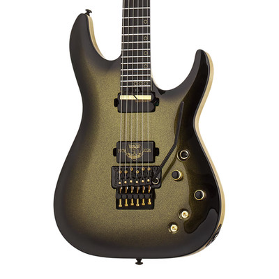 Schecter C-1 FR-S 50th Anniversary Electric Guitar - Gold Burst