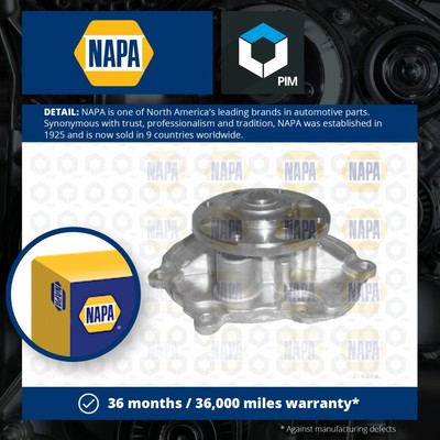 Water Pump fits CADILLAC CTS 2.8 3.6 05 to 13 Coolant NAPA 12566029 12618472 New