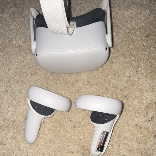 Meta Quest 2 Standalone VR Headset w/ Touch Controllers, White