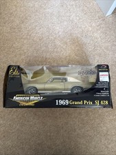 1:18 Scale 1969 Pontiac Grand Prix SJ 428  American Muscle diecast model car LTD