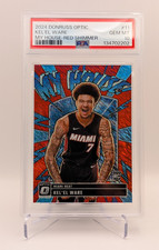2024 Donruss Optic My House Kel'el Ware #11 RC Red Shimmer /75 PSA 10