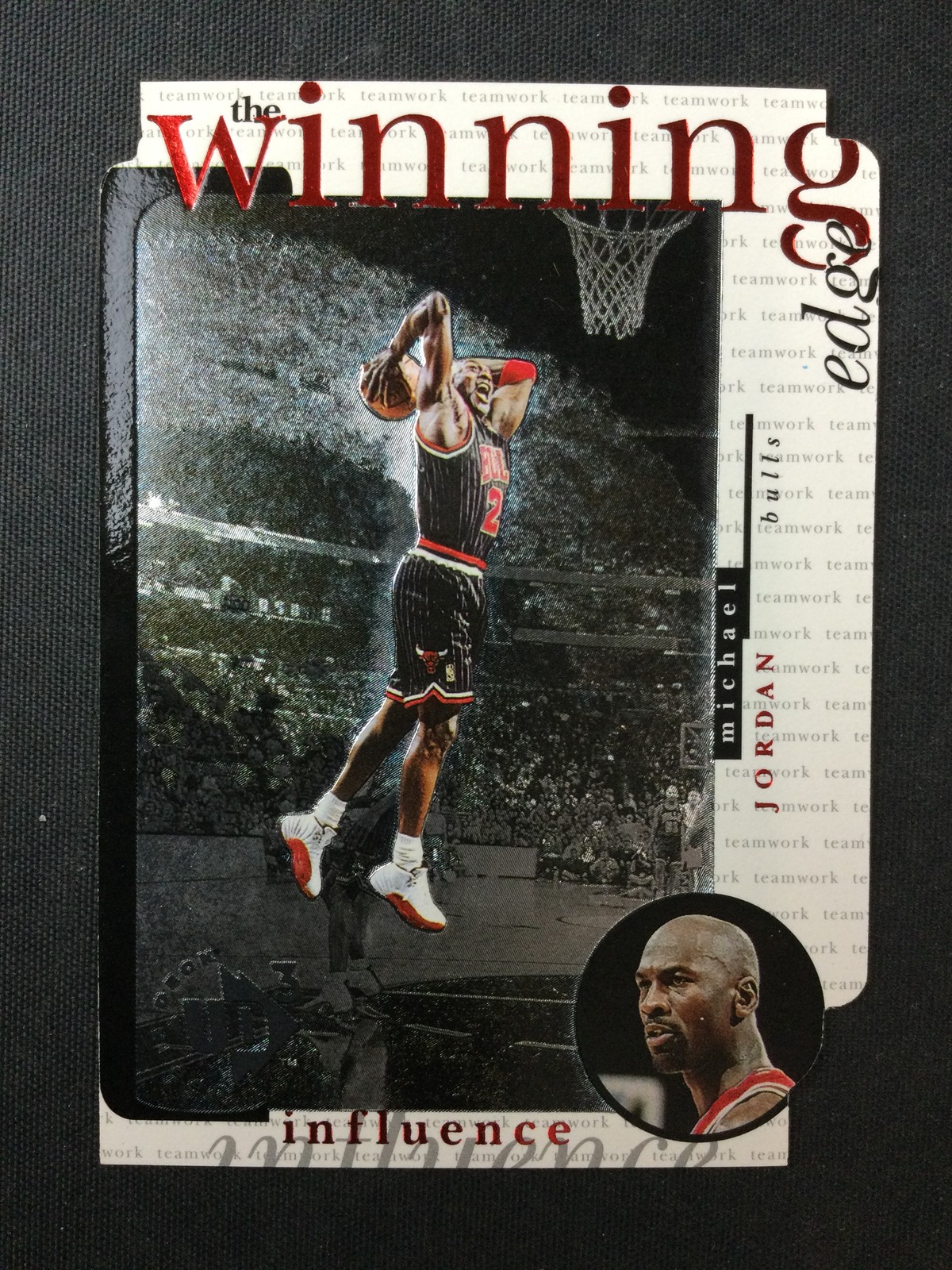 1996-97 Upper Deck UD3 #W1 Michael Jordan Chicago Bulls The Winning Edge MINT