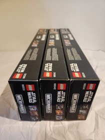 LEGO Star Wars Microfighters Super Pack 3 in 1 (x3) 66533 66534 66542 New Sealed