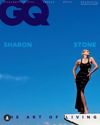 SHARON STONE GQ Magazine Portugal March 2022 Cover 1 BRAND NEW