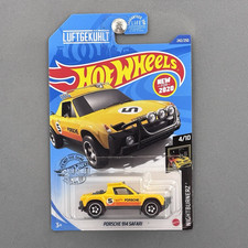 Hot Wheels Porsche 914 Safari Yellow LUFTGEKUHLT Nightburnerz 2020 First Release