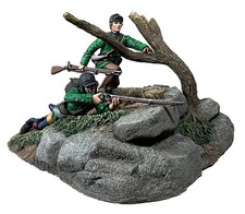 W. Britain - "First Shot" British Roger's Rangers, 1758-63 16197