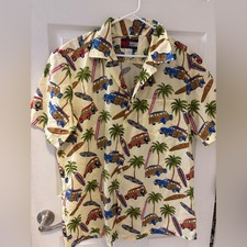Vintage Y2K Tommy Hilfiger Hawaii Button Down with Surf theme
