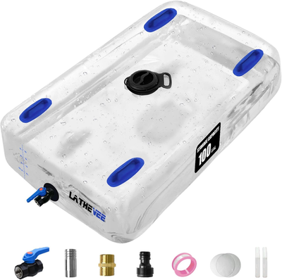 #ad Water Storage Bladder 25 50 100 Gallon Portable Water Tank Collapsible Water S $128.38
