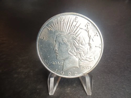 1922 Peace Silver Dollar BU