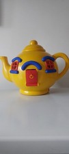Bluebird Toys 1981 Vintage Big Yellow Teapot 45 Years Old! Retro Toy. VGC!
