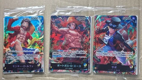 Sabo Ace Luffy ST13-001 ST13-002 ST13-003 Promo 7-Eleven ONE PIECE Card Japanese