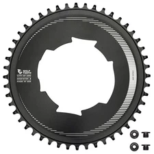 Wolf Tooth Components Aero Chainring, 107 BCD, Drop-Stop B, 48T, Blk