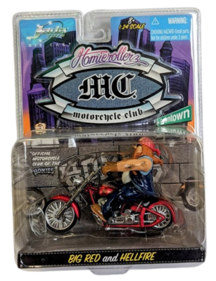 Homie Rollerz Motorcycle Club Big Red and Hellfire 1:24 Scale | eBay