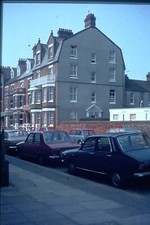 35mm slide 1983 Cromer Renault Cars parked On Street agfa colour