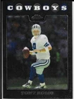 2008 Topps Chrome Football #TC14 Tony Romo - Dallas Cowboys