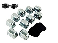 10 Single Ended Tom / Snare Drum Lugs with Mounting Screws