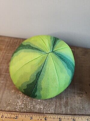 Fruit Ninja Game Watermelon Plush Toy Halfbrick Green Pull-Apart Stuffed  Plushie