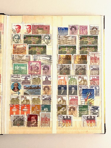 Briefmarkenalbum 09, Teil einer „Sammlung Welt“, guter Zustand - Bild 3 von 15