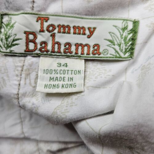 Pantalones chinos Tommy Bahama para hombre plisados beige relax talla 31 - Imagen 3 de 7