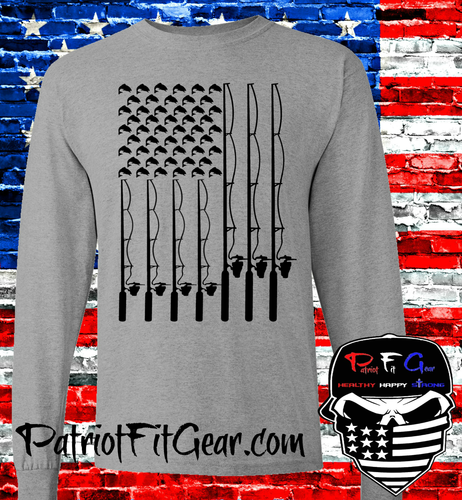 t-shirt,Fishing Flag,Reel LIfe,Fear No Fish,,Fishing,River Life,Fish On,Angler, - Picture 55 of 56