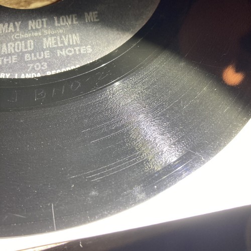 HAROLD MELVIN & THE BLUE NOTES 45 Get Out / You May Not Love Me LANDA R&B SOUL - Picture 4 of 8