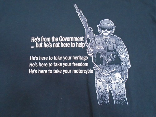 United States Environmental Protection Agency Graphic T Shirt Black Size Large - Picture 2 of 7