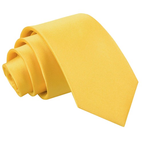 Boys Regular Tie Satin Plain Solid Formal Casual Wedding Kids Necktie by DQT - Picture 47 of 84