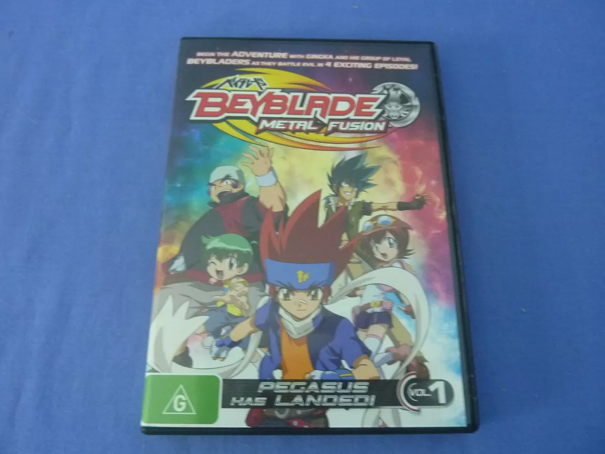 Beyblade Metal Fusion: Pegasus Has Landed! - Ep.1 