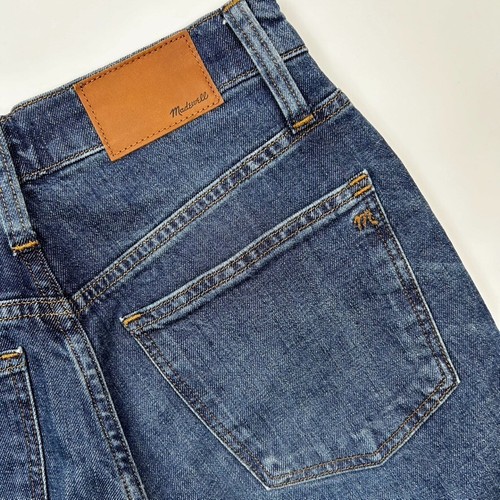Madewell Jeans Größe 25 Damen The High Rise Slim Boy Jeans Dark Wash Blau Denim - Bild 4 von 10
