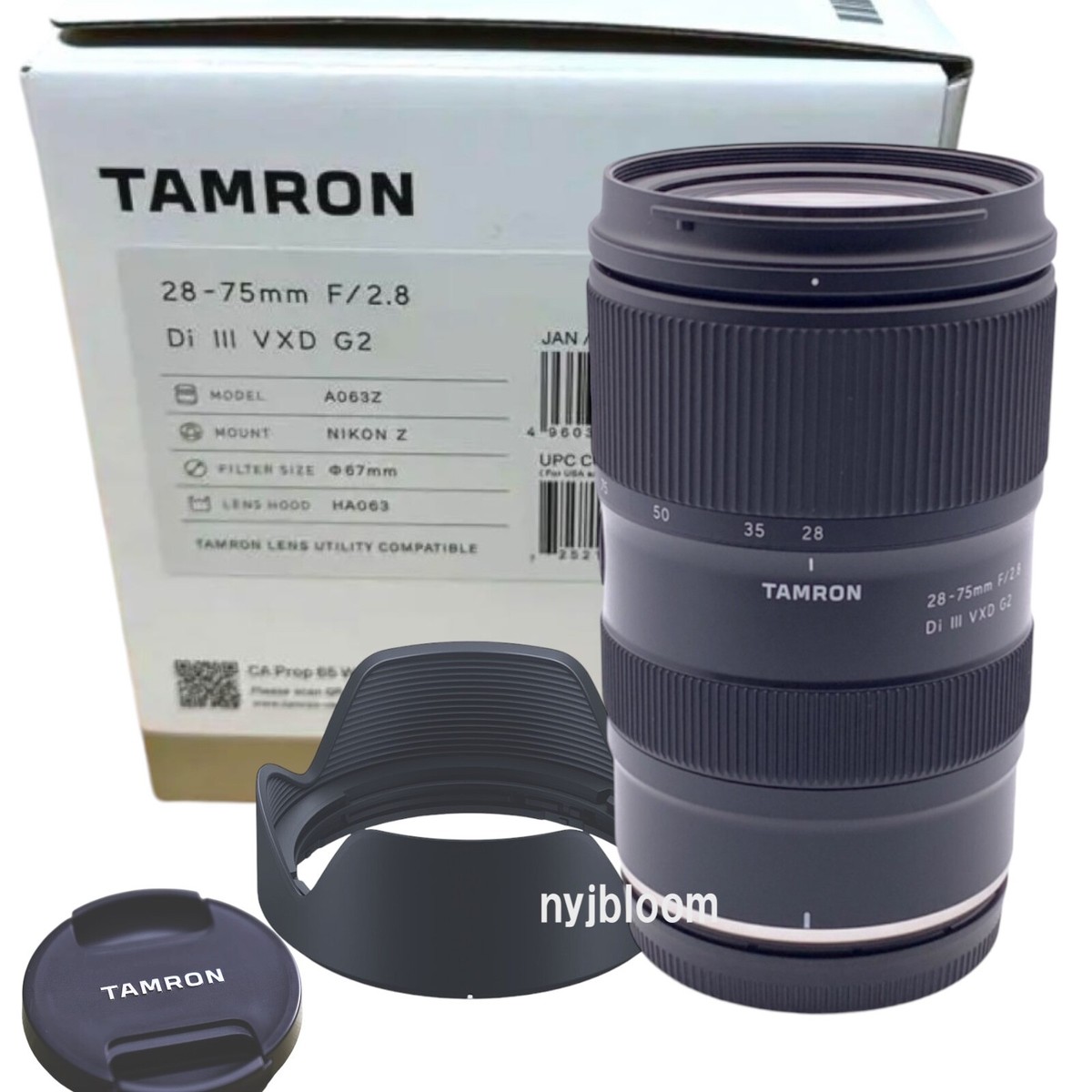 TAMRON 28-75mm F/2.8 Di III VXD G2 ニコンZ Amazon.com : Tamron 28-75mm F/2.8 Di III VXD G2 for Nikon Z