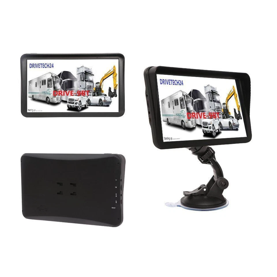 9 Zoll GPS Navigationsgerät DRIVE 9BT Bluetooth Navi für LKW, PKW, Wohnmobil,Bus - Bild 3 von 4