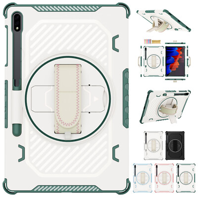 For Samsung Galaxy Tab S10+/A9+/S9+/S8+/S7 FE Heavy Duty Portable Stand Case