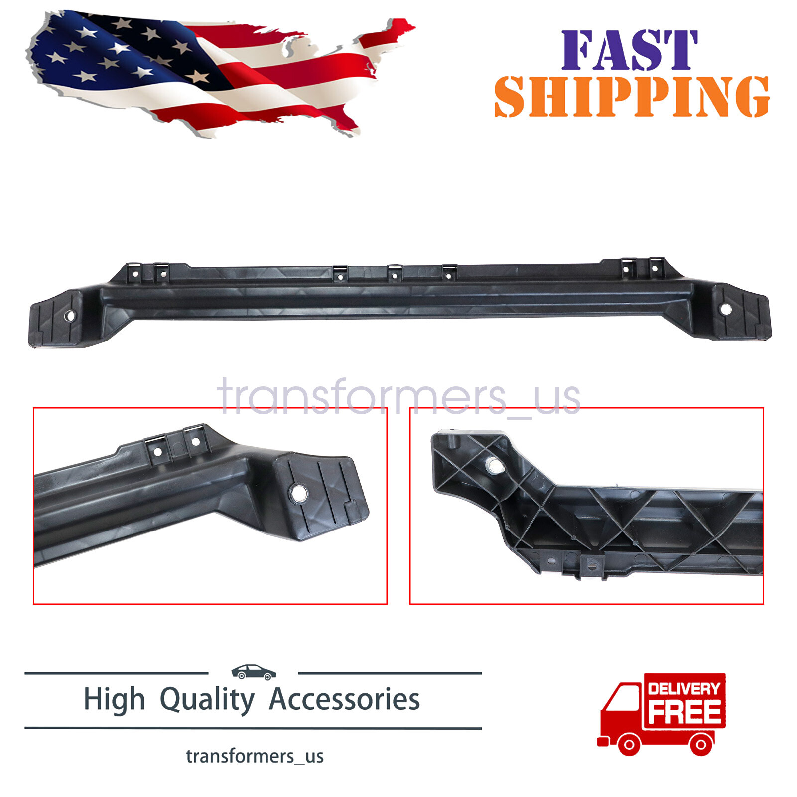 Front Lower Radiator Support Assembly For Porsche Cayenne 2011-2018 95850555200